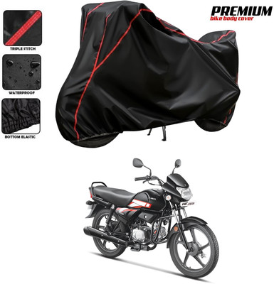 PAGORA Waterproof Two Wheeler Cover for Hero(Black)