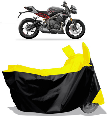 Amexride Two Wheeler Cover for Triumph(Street Triple RS BS6, Multicolor)