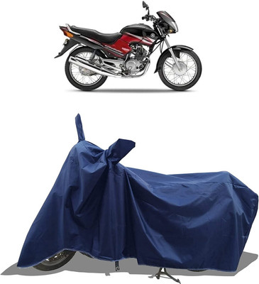 KEDIT Two Wheeler Cover for Yamaha(Gladiator, Blue)