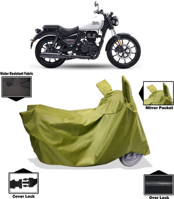 Amexride Two Wheeler Cover for Royal Enfield(Meteor 350, Multicolor)