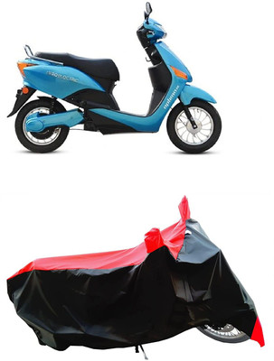 KEDIT Two Wheeler Cover for Hero(Electric Optima Plus, Red)