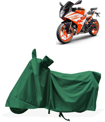 Tricway Two Wheeler Cover for KTM(RC 125, Green)