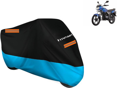 Horseyaart Waterproof Two Wheeler Cover for Bajaj(Discover 110, Blue)