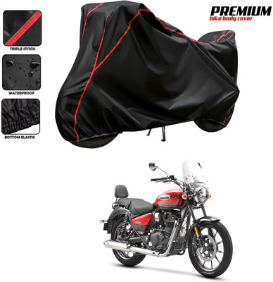 PAGORA Waterproof Two Wheeler Cover for Royal Enfield(Meteor 350, Black)
