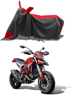SPECTUS Two Wheeler Cover for Ducati(Hyperstrada, Red)