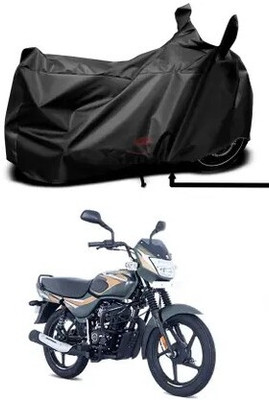 Tritika Waterproof Two Wheeler Cover for Bajaj(CT 100, Black)