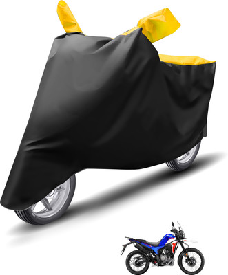 Caronix Waterproof Two Wheeler Cover for Hero(Xpulse 200T, Yellow)
