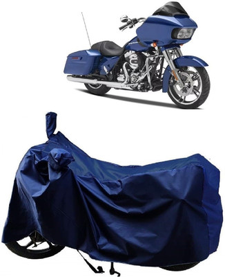MMSSTAR Waterproof Two Wheeler Cover for Harley Davidson(Road Glide Special, Blue)