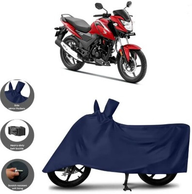 Tritika Waterproof Two Wheeler Cover for Honda(SR 160, Blue)