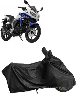 DIGGU Two Wheeler Cover for Yamaha(Fazer-FI BS6, Black)
