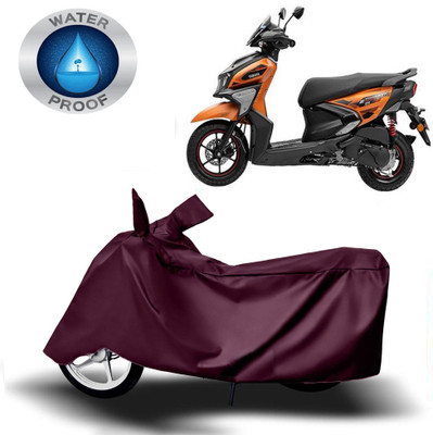 DeepShakshi AUTOMOTIVE Waterproof Two Wheeler Cover for Yamaha(RayZR 125, Maroon)
