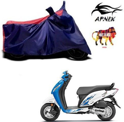 DeepShakshi AUTOMOTIVE Waterproof Two Wheeler Cover for Honda(Activa i, Red, Blue)