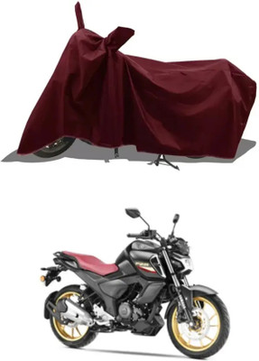 PEDALUP Waterproof Two Wheeler Cover for Yamaha(YZF R15 V3 BS6, Maroon)