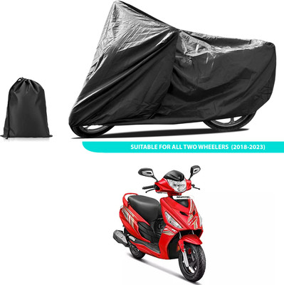 CODOKI Waterproof Two Wheeler Cover for Hero(Maestro Edge 110 BS6, Black)