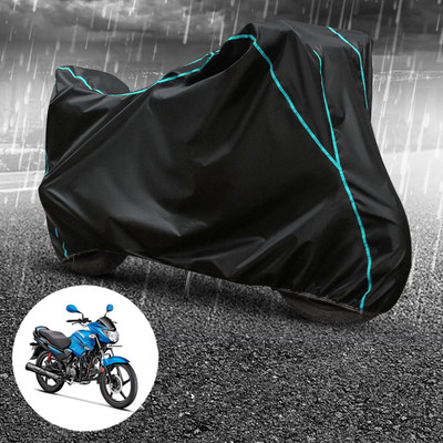 CODOKI Waterproof Two Wheeler Cover for Hero(Glamour FI, Black)