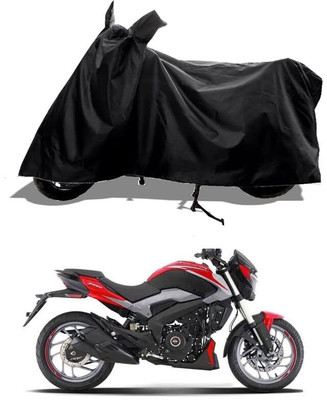 KEDIT Two Wheeler Cover for Bajaj(Dominar 250, Black)