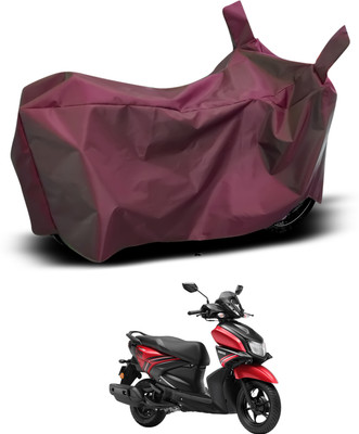 CODOKI Waterproof Two Wheeler Cover for Yamaha(Ray ZR, Maroon)