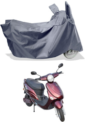 Amexride Two Wheeler Cover for Avon(E Star BS6, Grey)