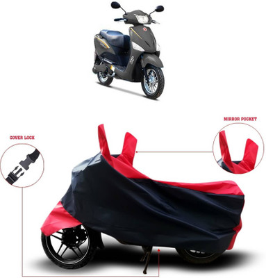 KEDIT Two Wheeler Cover for Hero(Electric Photon, Red)