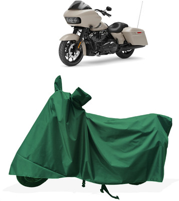 Tricway Two Wheeler Cover for Harley Davidson(Road Glide Special, Green)