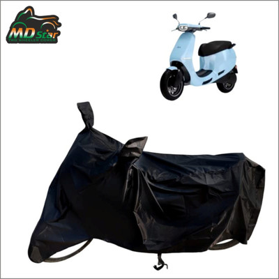 DeepShakshi AUTOMOTIVE Waterproof Two Wheeler Cover for Ather(650MT, Black)