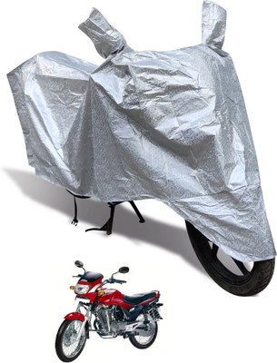 Euro Care Waterproof Two Wheeler Cover for Hero(Ambition, Silver)