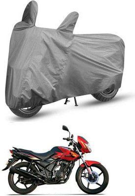 HYBRIDS COLLECTION Two Wheeler Cover for TVS(Flame DS 125, Grey)