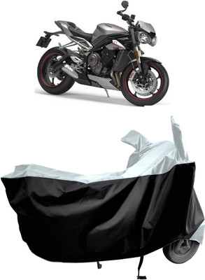 Amexride Two Wheeler Cover for Triumph(Street Triple RS BS6, Multicolor)