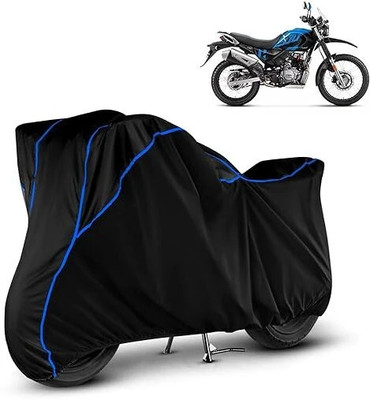 DeepShakshi AUTOMOTIVE Waterproof Two Wheeler Cover for Hero(Xpulse 200T, Black, Blue)