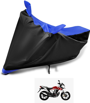 Euro Care Waterproof Two Wheeler Cover for Honda(Unicorn Dazzler, Blue)