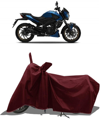 KEDIT Two Wheeler Cover for Bajaj(Dominar 400, Maroon)