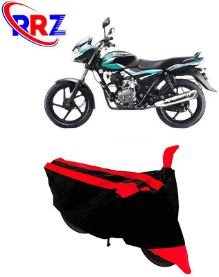 AutoGalaxy Waterproof Two Wheeler Cover for Bajaj(Discover 100 DTS-i, Black, Red)