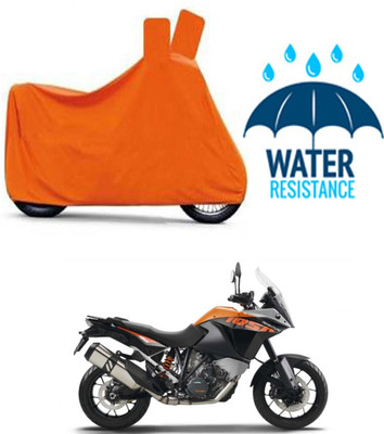 DeepShakshi AUTOMOTIVE Waterproof Two Wheeler Cover for KTM(1050 Adventure, Orange)