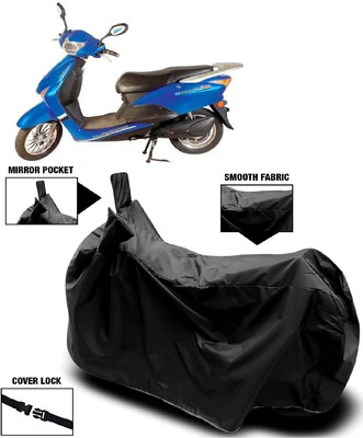 MMSSTAR Waterproof Two Wheeler Cover for Avon(E Scoot, Black)