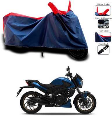 KEDIT Two Wheeler Cover for Bajaj(Dominar 400, Red)