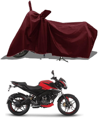 DeepShakshi AUTOMOTIVE Waterproof Two Wheeler Cover for Bajaj(Platina 110 H-Gear BS6, Maroon)