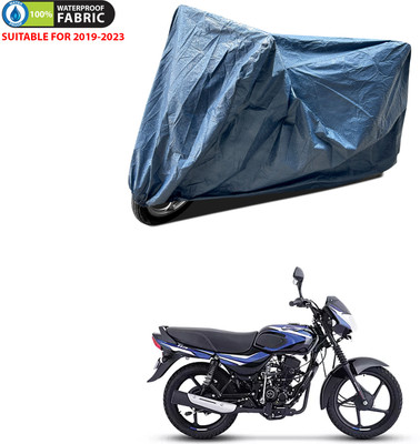 PAGORA Waterproof Two Wheeler Cover for Bajaj(CT110, Blue)