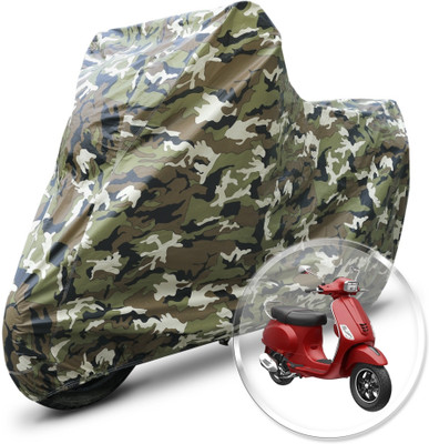 Neodrift Two Wheeler Cover for Vespa(Vespa SXL 125, Green)