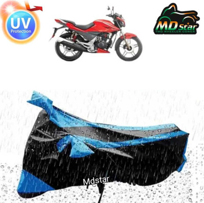MMSSTAR Waterproof Two Wheeler Cover for Hero(390 Duke BS6, Blue, Black)