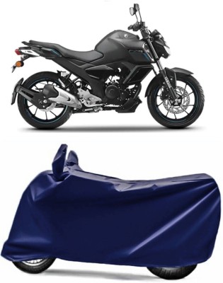 DeepShakshi AUTOMOTIVE Two Wheeler Cover for Yamaha(FZ-S FI, Blue)