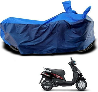 DeepShakshi AUTOMOTIVE Waterproof Two Wheeler Cover for Suzuki(Swish, Blue)