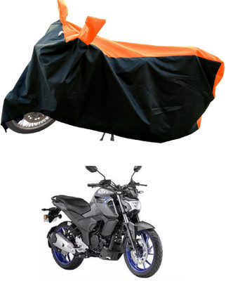AESTRYD Two Wheeler Cover for Yamaha(FZS-FI, Orange)