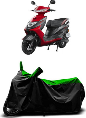 OliverX Waterproof Two Wheeler Cover for Ampere(Zeal, Green)
