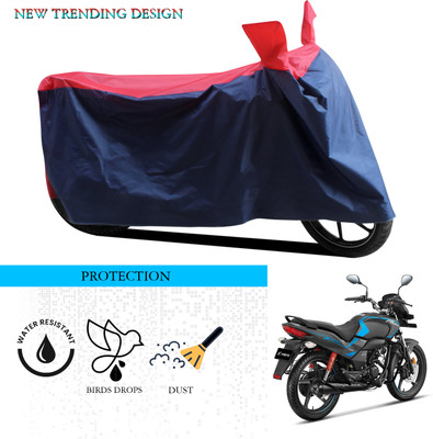 ANTHUB Waterproof Two Wheeler Cover for Hero(Passion Xpro, Black, Red)