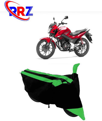 RRZ Waterproof Two Wheeler Cover for Honda(CB, Black, Green)
