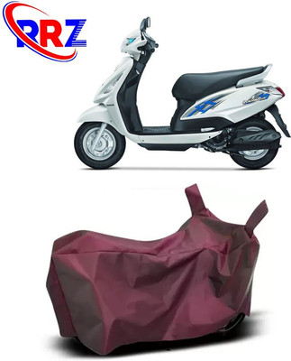 RRZ Waterproof Two Wheeler Cover for Suzuki(Swish 125, Maroon)
