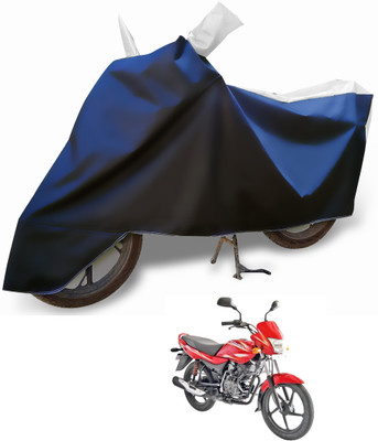 Euro Care Waterproof Two Wheeler Cover for Bajaj(Platina 100 DTS-i, Silver)