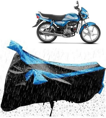 POOVI STORE Waterproof Two Wheeler Cover for Hero(HF Deluxe, Multicolor)