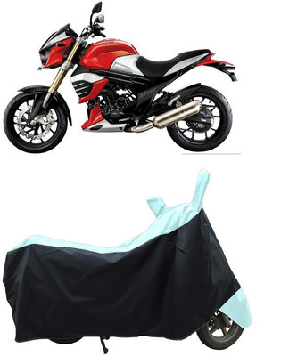 Coxtor Waterproof Two Wheeler Cover for Mahindra(MOJO XT 300, White)