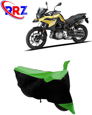 RRZ Waterproof Two Wheeler Cover for BMW(F 750 GS, Black, Green)